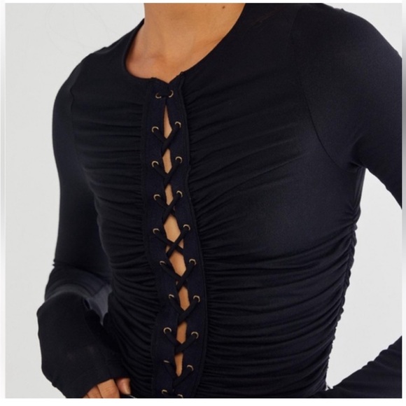 FREE PEOPLE ‘Bella’ Lace-Up Convertible Tunic Dress - Picture 4 of 15